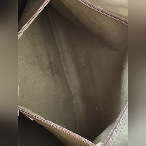 Vintage Cappelli Straworld Floral Beaded Faux Suede Shoulder Bag 2003 - Picture 11 of 14